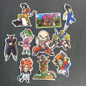 85 Dragon Ball Z Stickers